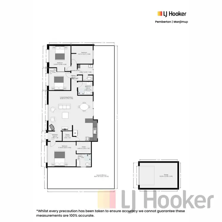 Floorplan of Homely house listing, 11 Titree Glen, Quinninup WA 6258