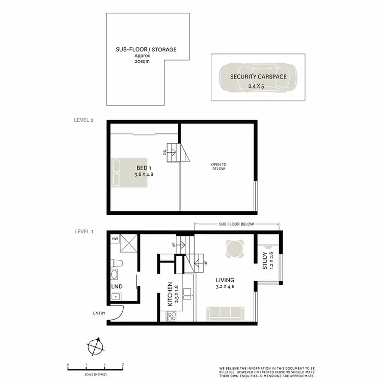 Floorplan of Homely apartment listing, 8/8-14 Ada Place, Ultimo NSW 2007