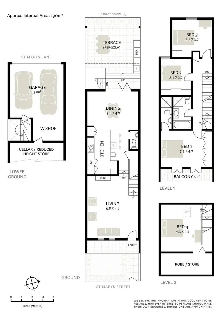 Floorplan of Homely house listing, 17 St Marys Street, Camperdown NSW 2050
