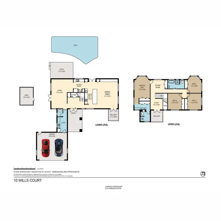 Floorplan of Homely house listing, 10 Wills Court, Mount Ommaney QLD 4074