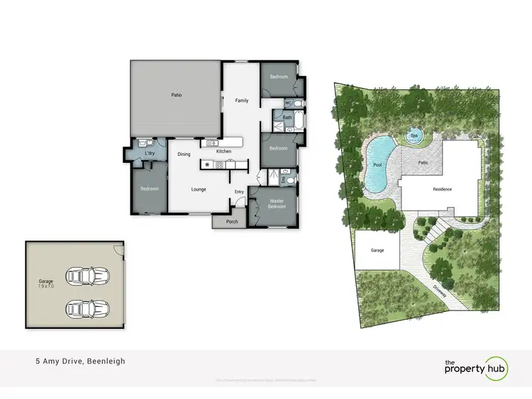 Floorplan of Homely house listing, 5 Amy Drive, Beenleigh QLD 4207