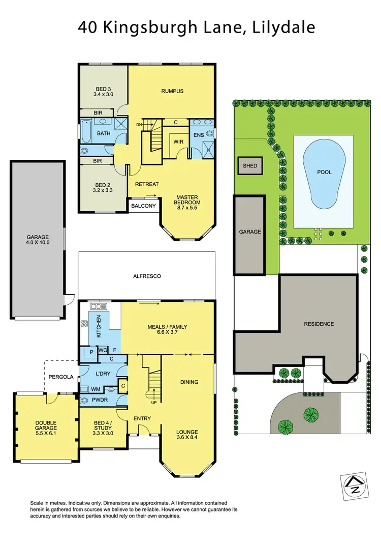 Floorplan of Homely house listing, 40 Kingsburgh Lane, Lilydale VIC 3140