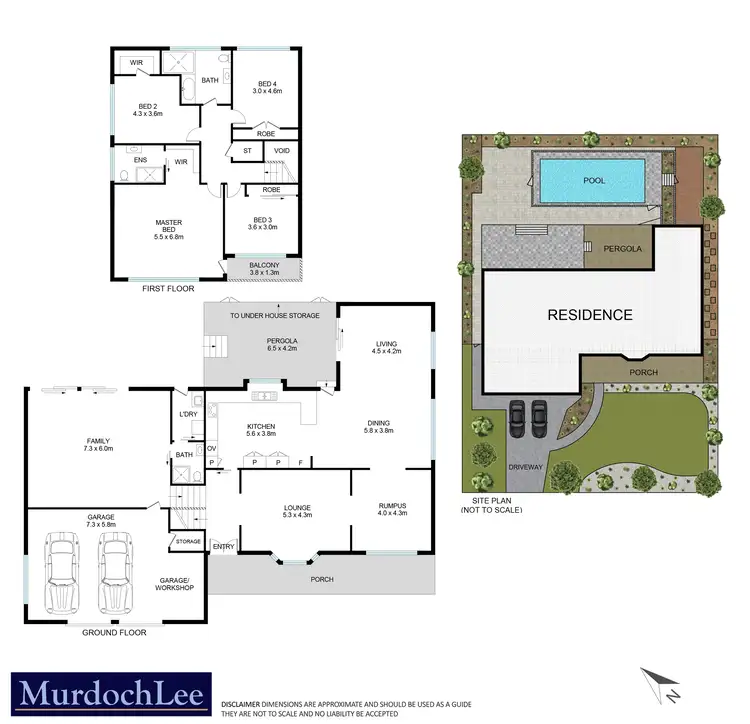 Floorplan of Homely house listing, 10 Hunter Place, Castle Hill NSW 2154