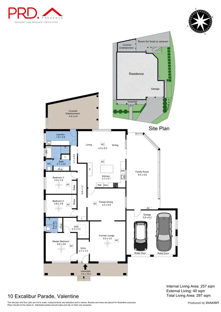 Floorplan of Homely house listing, 10 Excalibur Parade, Valentine NSW 2280