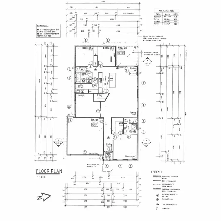 Floorplan of Homely house listing, 3 O'Malley Drive, Warrnambool VIC 3280