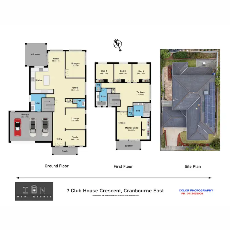 Floorplan of Homely house listing, 7 Club House Crescent, Cranbourne East VIC 3977