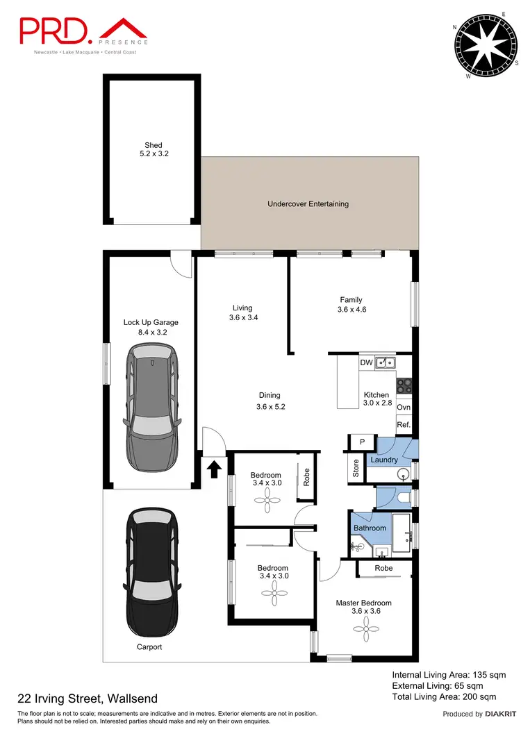 Floorplan of Homely house listing, 22 Irving Street, Wallsend NSW 2287