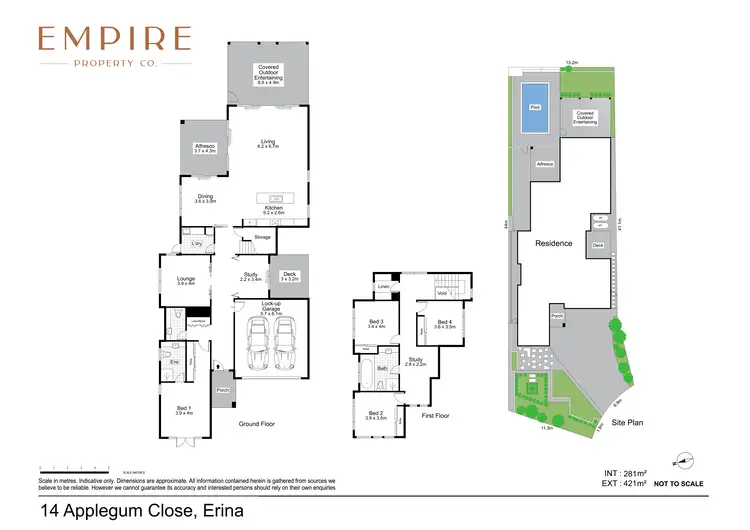 Floorplan of Homely house listing, 14 Applegum Close, Erina NSW 2250