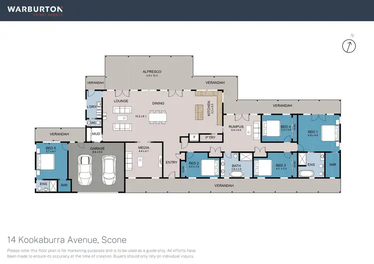 Floorplan of Homely house listing, 14 Kookaburra Avenue, Scone NSW 2337