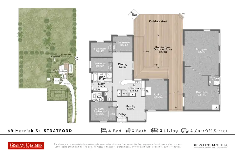 Floorplan of Homely house listing, 49 Merrick Street, Stratford VIC 3862