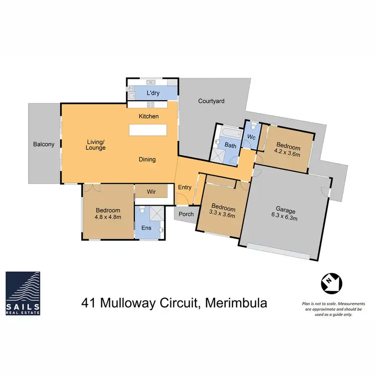 Floorplan of Homely house listing, 41 Mulloway Circuit, Merimbula NSW 2548