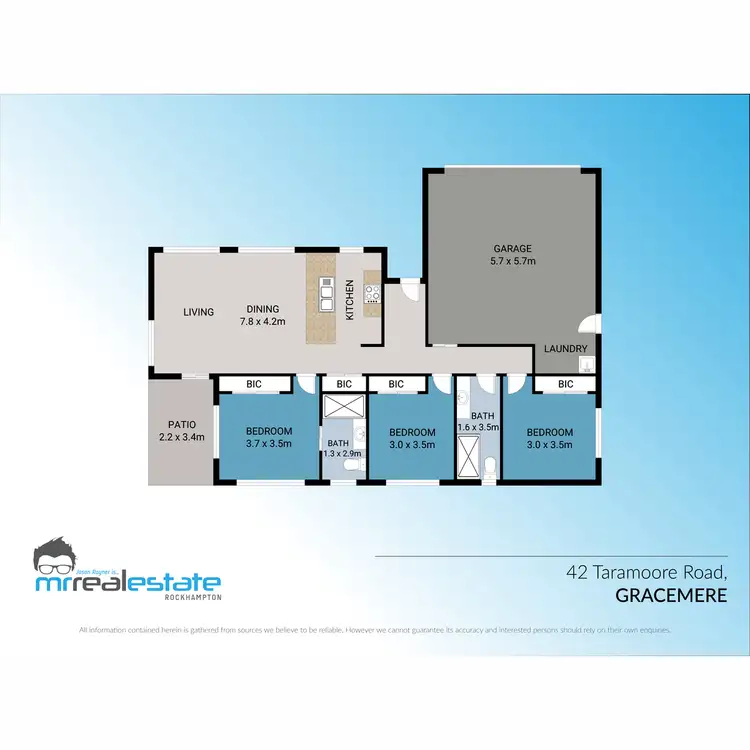 Floorplan of Homely house listing, 42 Taramoore Road, Gracemere QLD 4702
