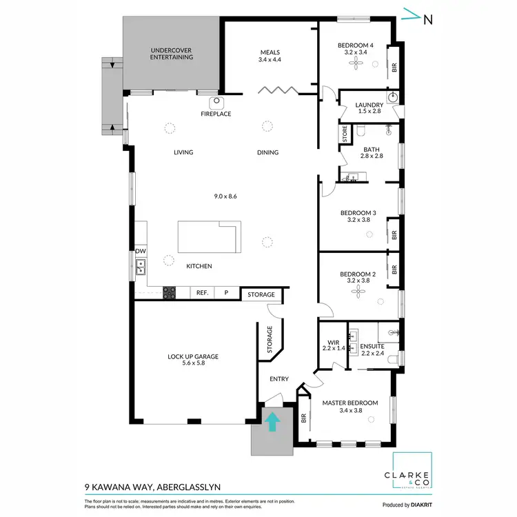 Floorplan of Homely house listing, 9 Kawana Way, Aberglasslyn NSW 2320