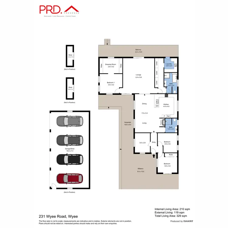 Floorplan of Homely house listing, 231 Wyee Road, Wyee NSW 2259