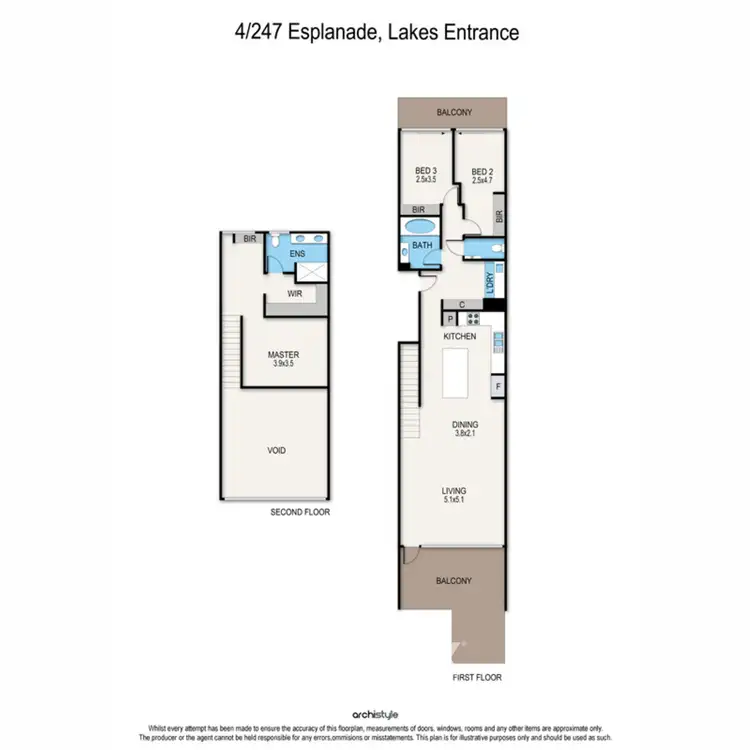 Floorplan of Homely apartment listing, 4/247 Esplanade, Lakes Entrance VIC 3909