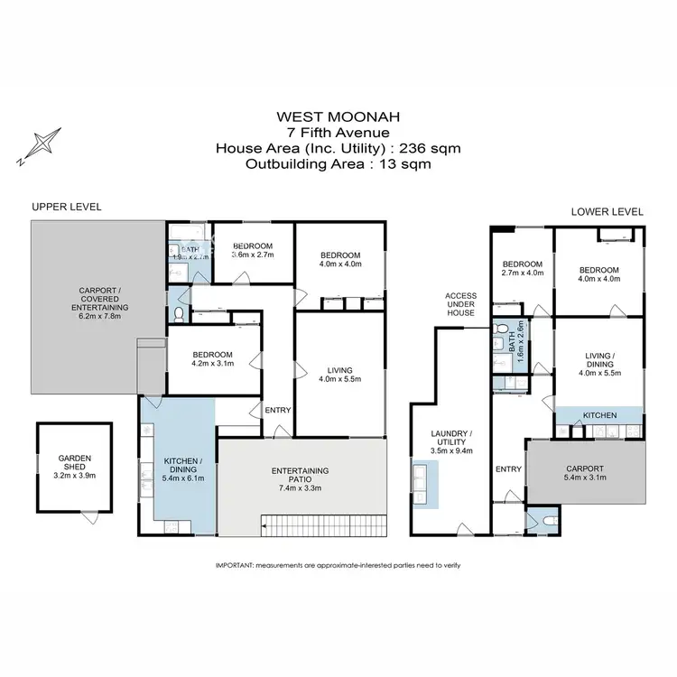 Floorplan of Homely house listing, 7 Fifth Avenue, West Moonah TAS 7009