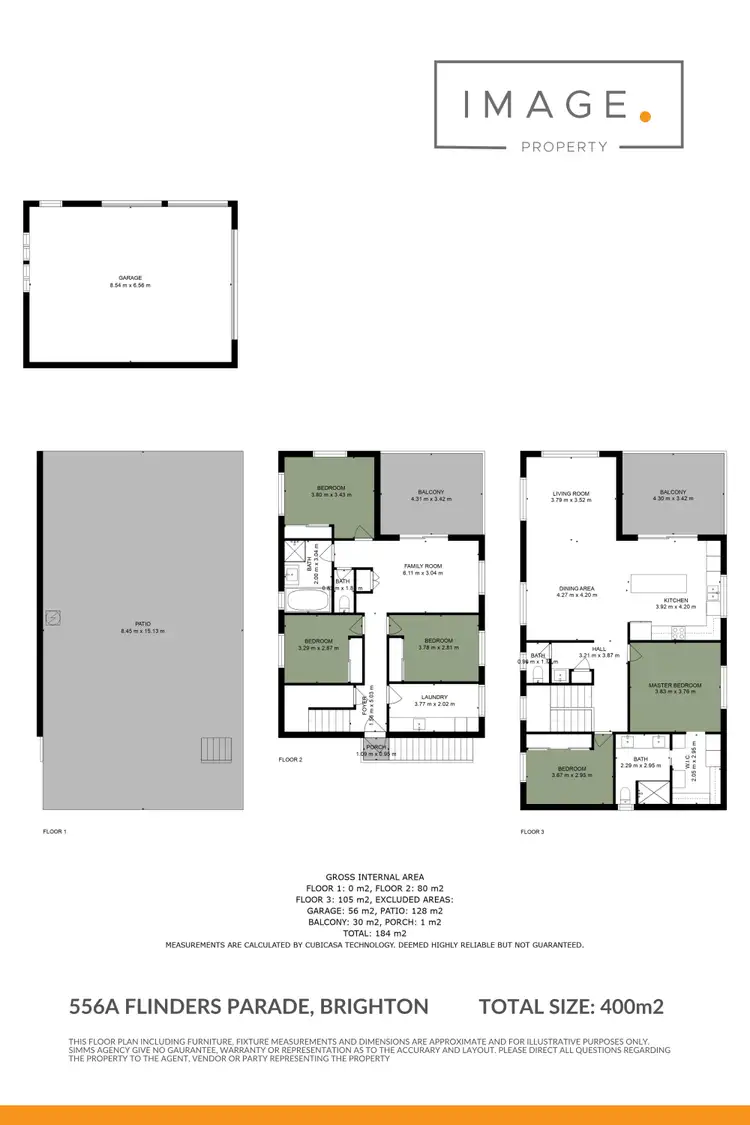 Floorplan of Homely house listing, 556A Flinders Parade, Brighton QLD 4017