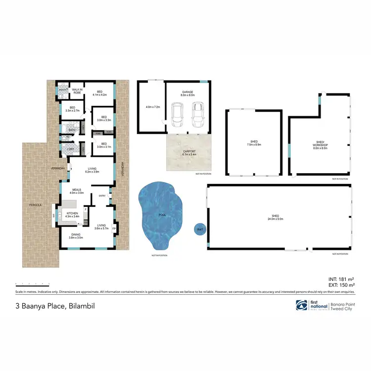 Floorplan of Homely house listing, 3 Baanya Place, Bilambil NSW 2486