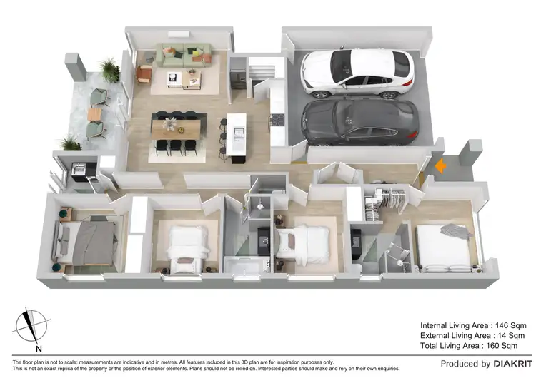 Floorplan of Homely house listing, 32 Jeanine Crescent, Nirimba QLD 4551