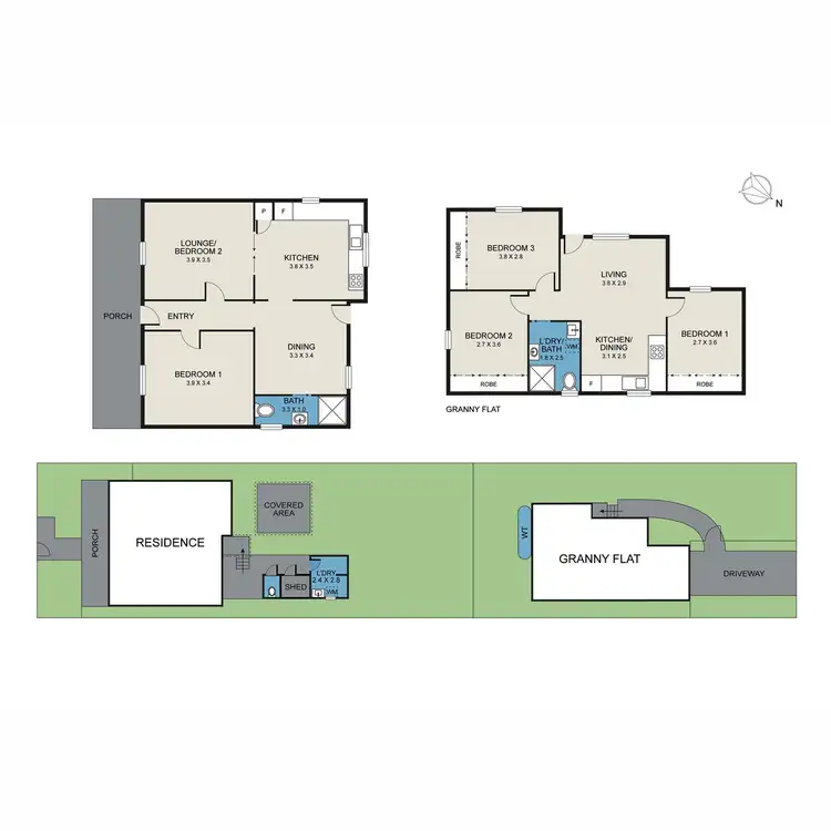 Floorplan of Homely house listing, 12 Yango Street, Cessnock NSW 2325