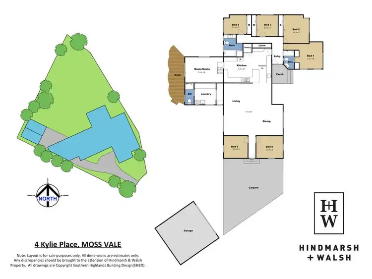 Floorplan of Homely house listing, 4 Kylie Place, Moss Vale NSW 2577
