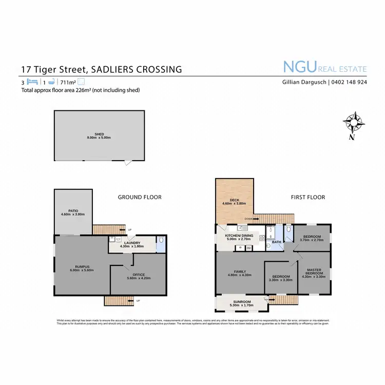 Floorplan of Homely house listing, 17 Tiger Street, Sadliers Crossing QLD 4305