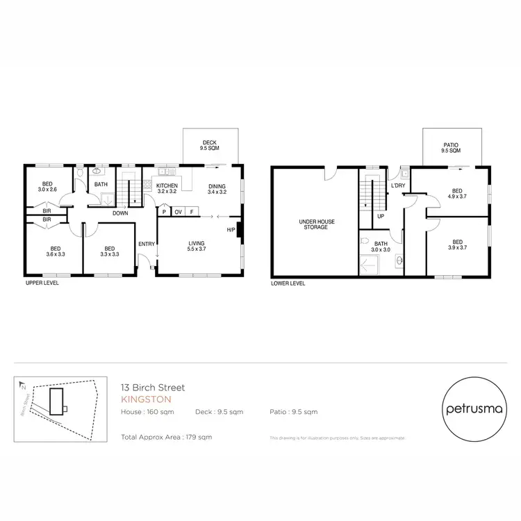 Floorplan of Homely house listing, 13 Birch Street, Kingston TAS 7050