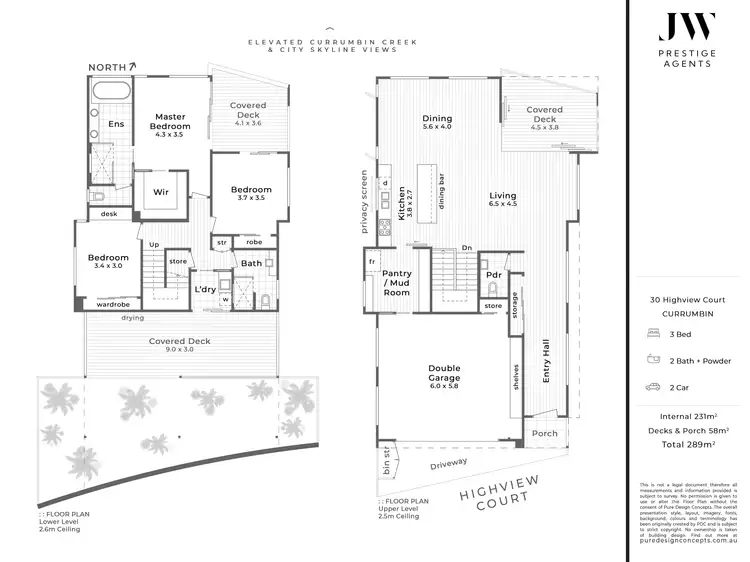 Floorplan of Homely house listing, 30 Highview Court, Currumbin QLD 4223