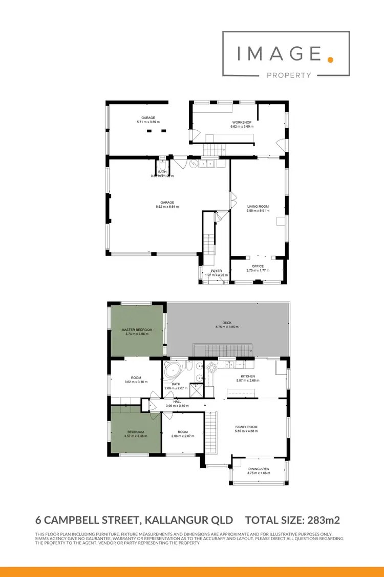 Floorplan of Homely house listing, 6 Campbell Street, Kallangur QLD 4503