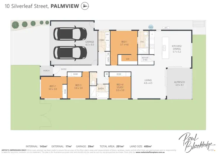 Floorplan of Homely house listing, 10 Silverleaf Street, Palmview QLD 4553