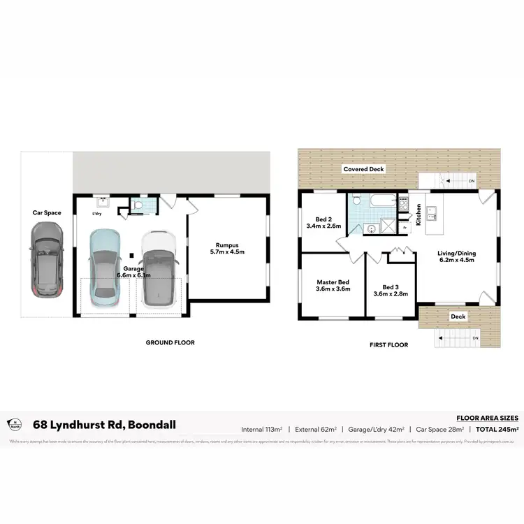 Floorplan of Homely house listing, 68 Lyndhurst Road, Boondall QLD 4034