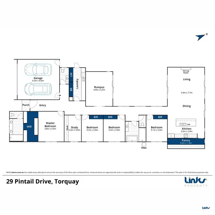 Floorplan of Homely house listing, 29 Pintail Drive, Torquay VIC 3228