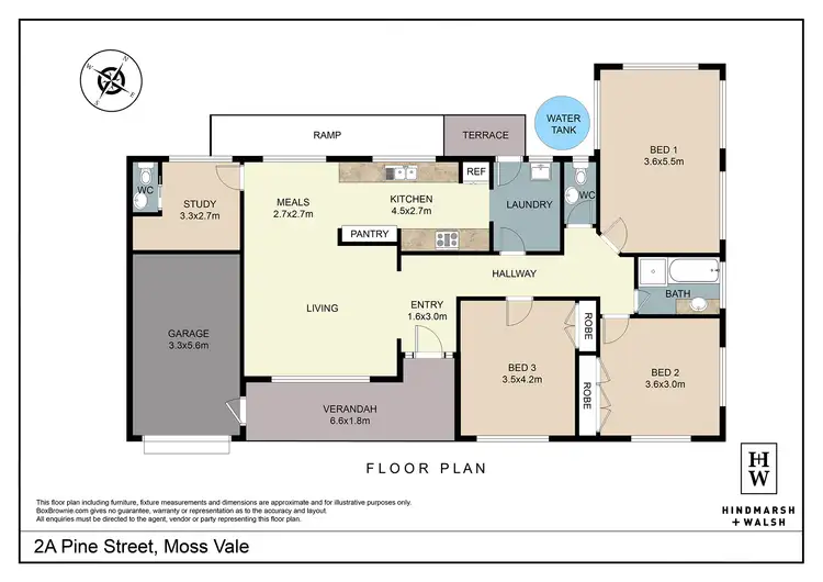 Floorplan of Homely house listing, 2a Pine Street, Moss Vale NSW 2577