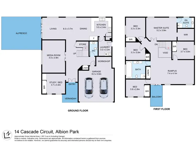 Floorplan of Homely house listing, 14 Cascade Circuit, Albion Park NSW 2527