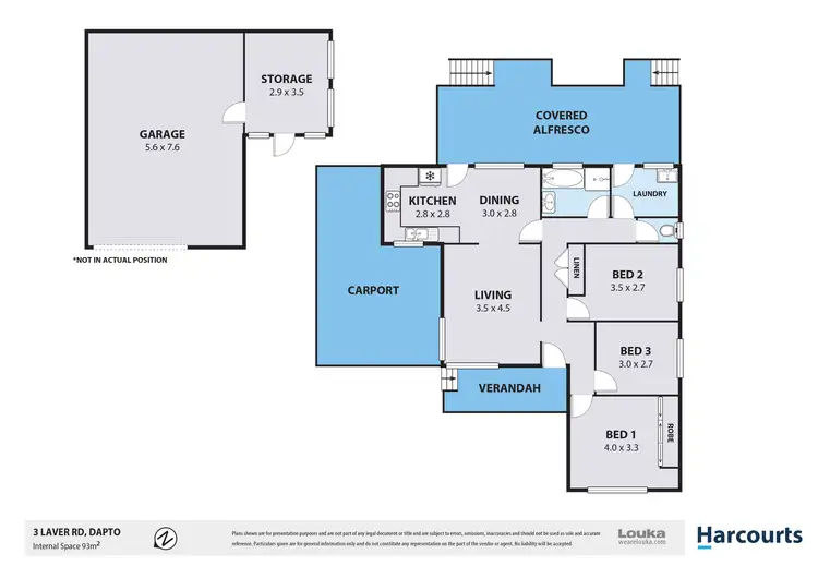 Floorplan of Homely house listing, 3 Laver Road, Dapto NSW 2530