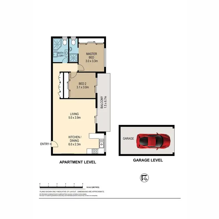 Floorplan of Homely unit listing, 2/25 Dixon Street, Auchenflower QLD 4066