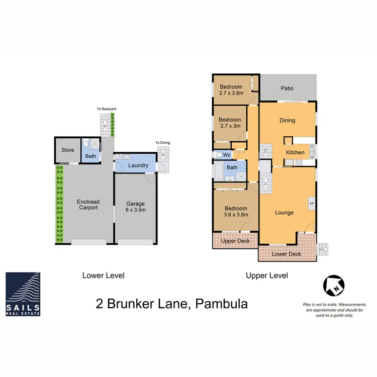 Floorplan of Homely house listing, 2 Brunker Lane, Pambula NSW 2549