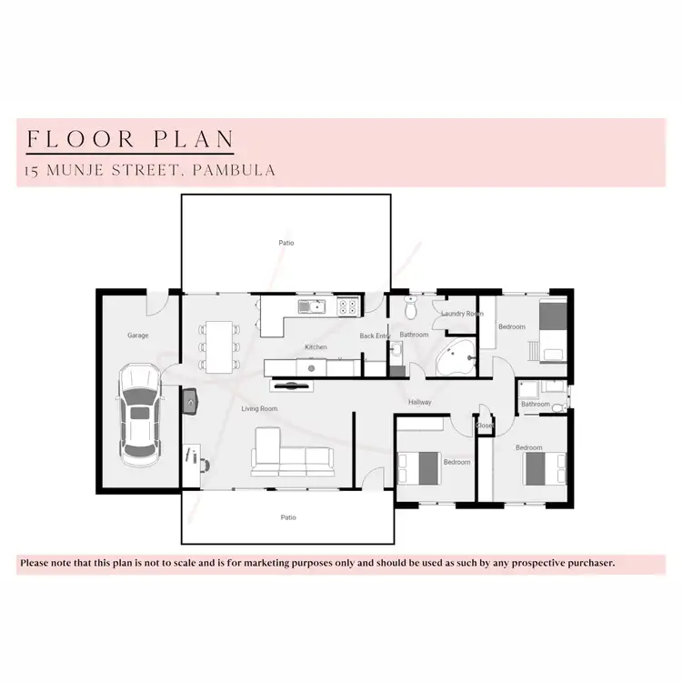 Floorplan of Homely house listing, 15 Munje Street, Pambula NSW 2549