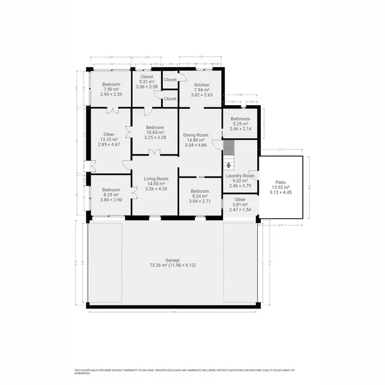 Floorplan of Homely house listing, 313 Berserker Street, Frenchville QLD 4701