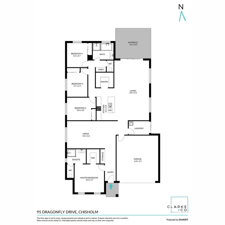 Floorplan of Homely house listing, 95 Dragonfly Drive, Chisholm NSW 2322