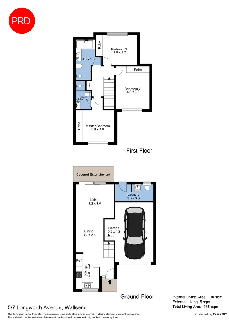 Floorplan of Homely townhouse listing, 5/7 Longworth Avenue, Wallsend NSW 2287