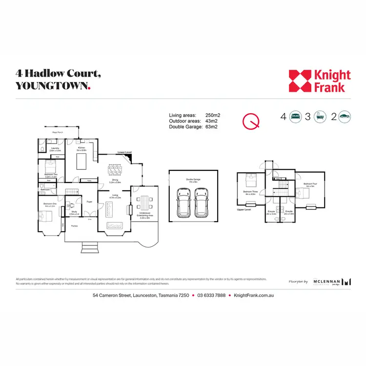 Floorplan of Homely house listing, 4 Hadlow Court, Youngtown TAS 7249