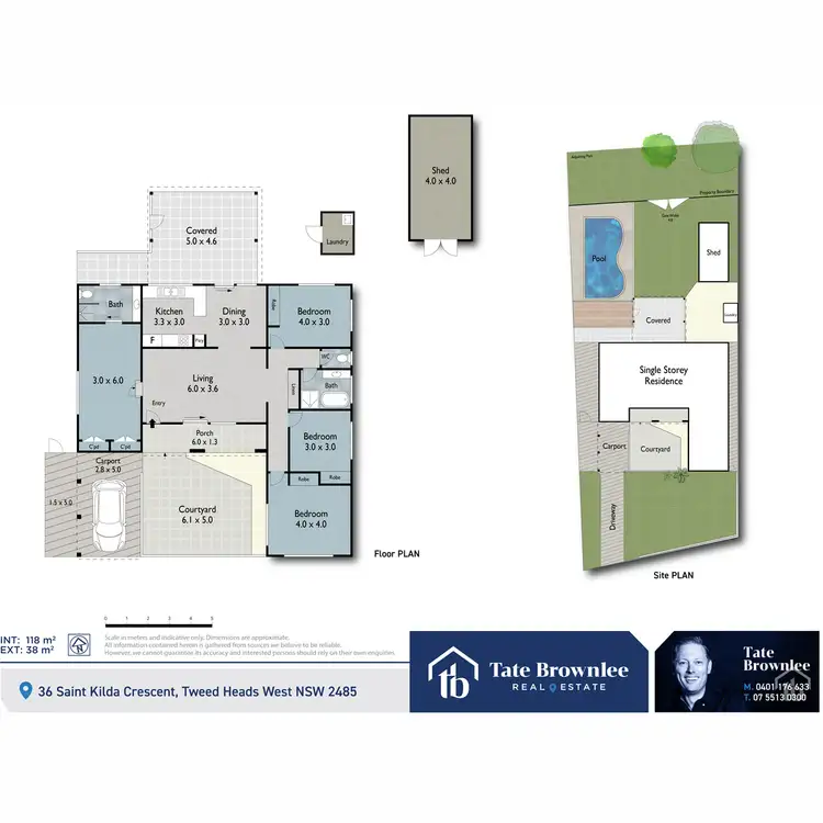 Floorplan of Homely house listing, 36 St Kilda Crescent, Tweed Heads West NSW 2485