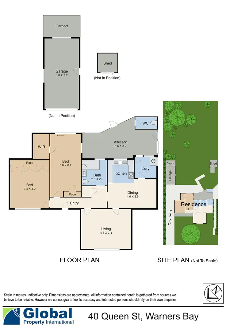 Floorplan of Homely house listing, 40 Queen Street, Warners Bay NSW 2282