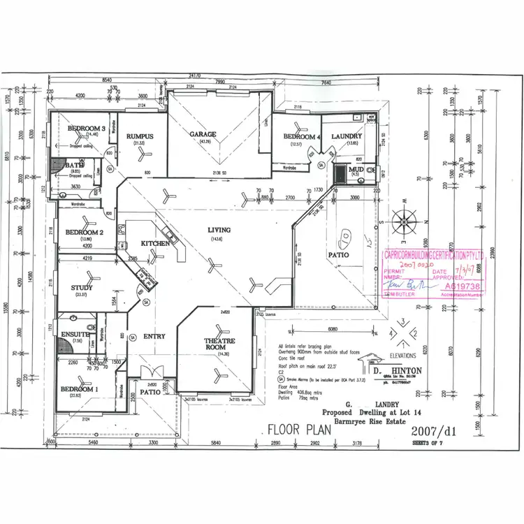 Floorplan of Homely house listing, 22 Nevallan Drive, Barmaryee QLD 4703
