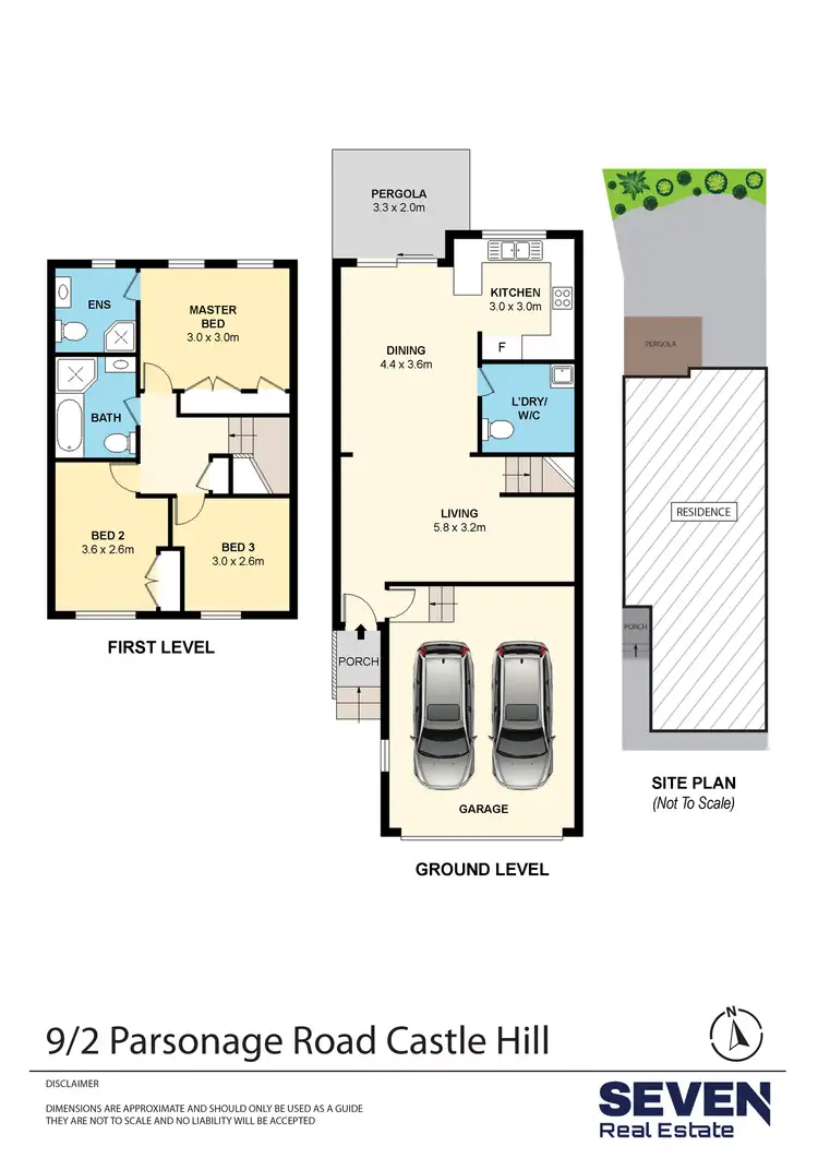 Floorplan of Homely townhouse listing, 9/2 Parsonage Road, Castle Hill NSW 2154