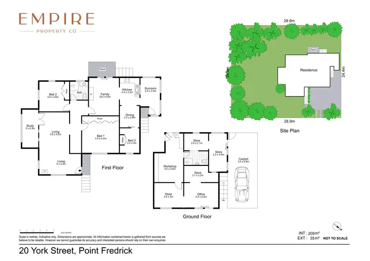 Floorplan of Homely house listing, 20 York Street, Point Frederick NSW 2250