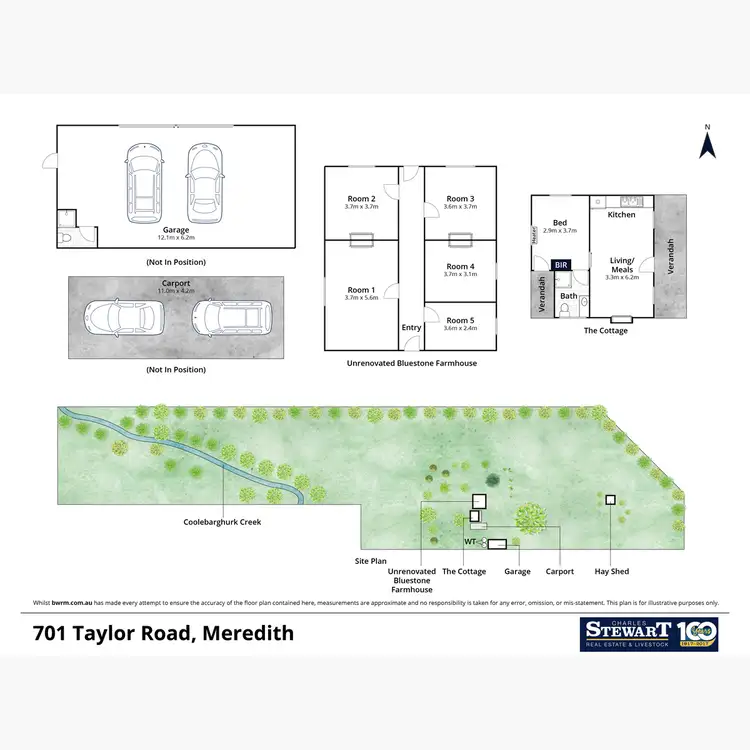 Floorplan of Homely rural property listing, 701 Taylor Road, Meredith VIC 3333