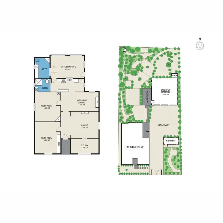Floorplan of Homely house listing, 44 Mount View Road, Cessnock NSW 2325