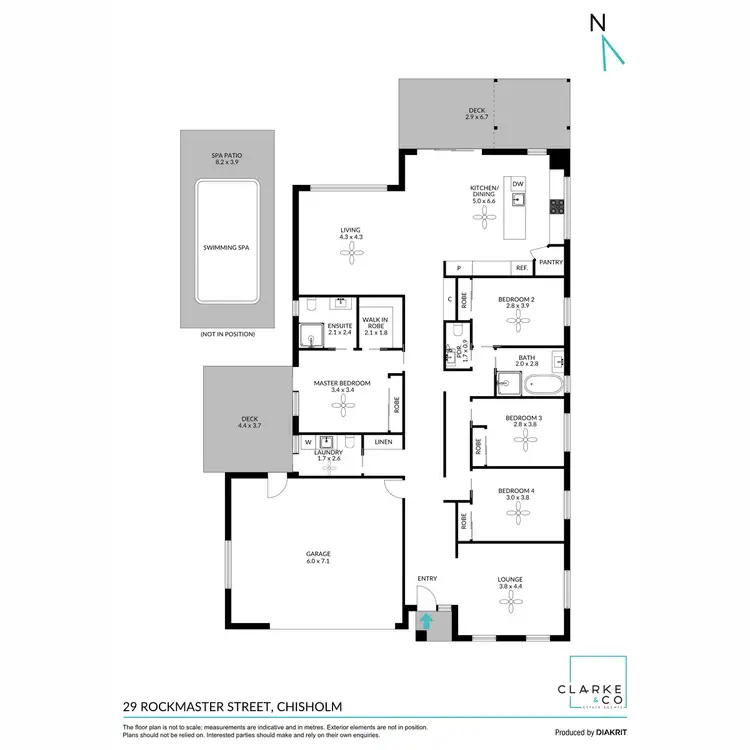 Floorplan of Homely house listing, 29 Rockmaster Street, Chisholm NSW 2322